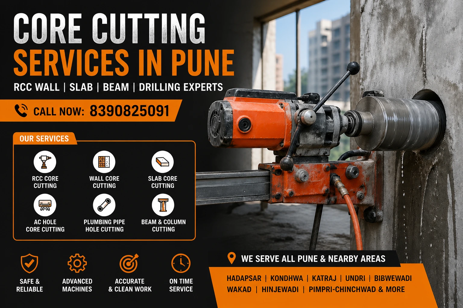 Core Cutting Services Pune