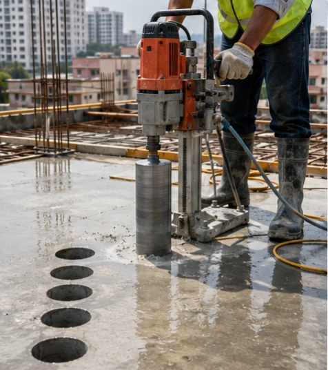 Slab Drilling